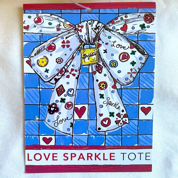 BRIGHTON Love Sparkle Canvas Tote - Picture 7 of 9